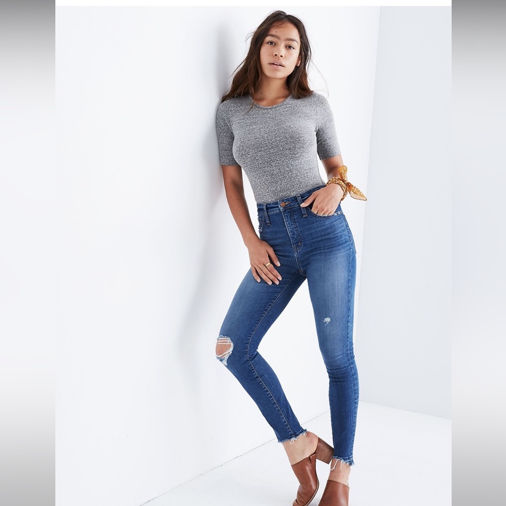 Madewell Curvy High Rise Skinny Jeans